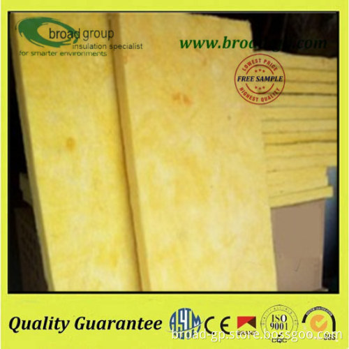Glass wool board insulation construction board material in low price